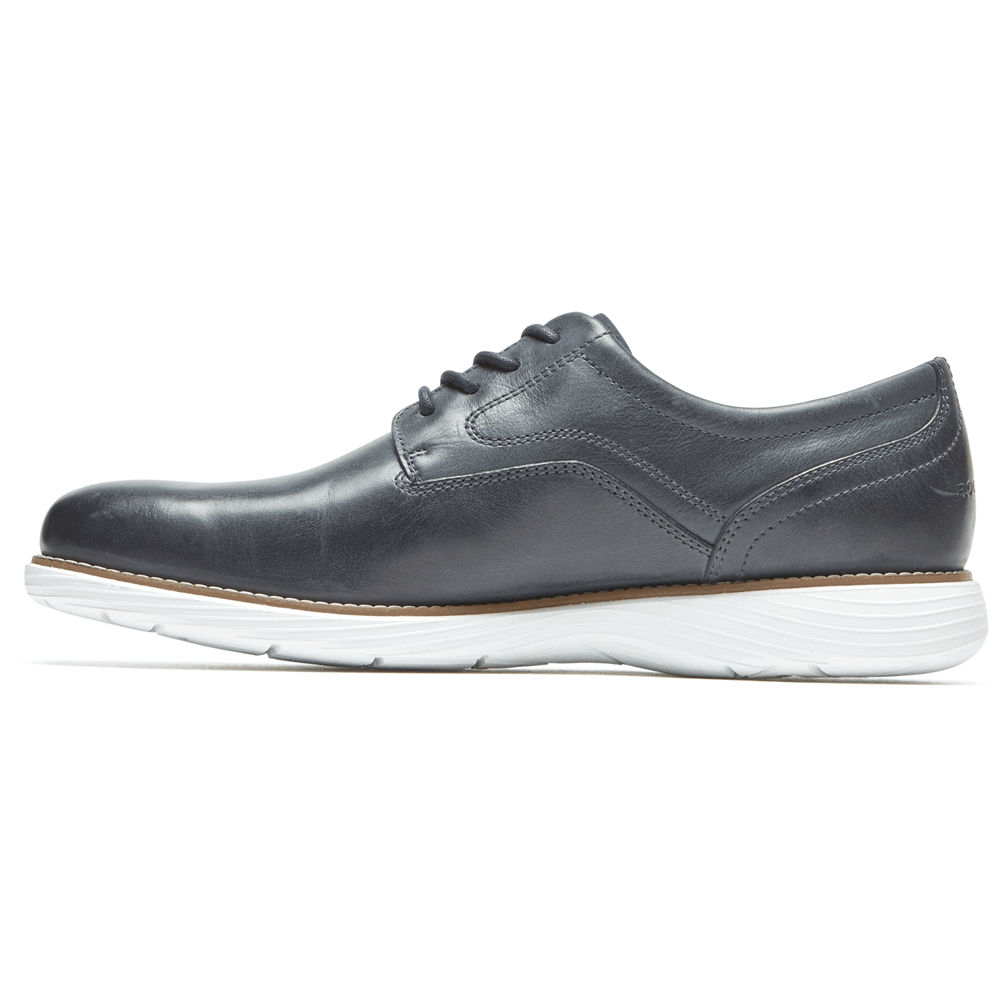 Rockport Oxfords Herre Marineblå - Garett Plain Toe - QVZJ46087